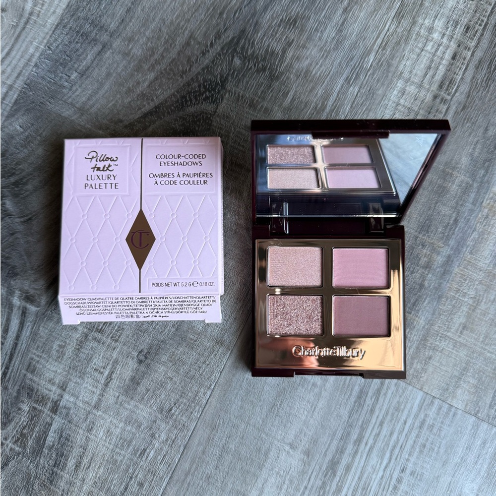 Charlotte Tilbury Pillow Talk Luxury Palette.